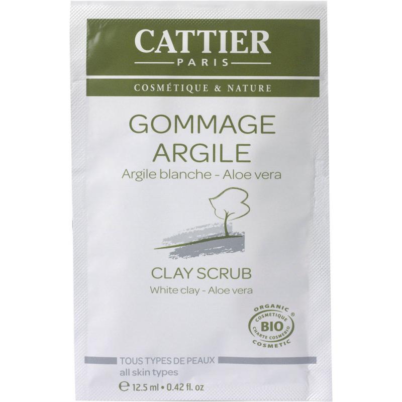 Gommage monodose all'argilla bianca e aloe vera - Cattier