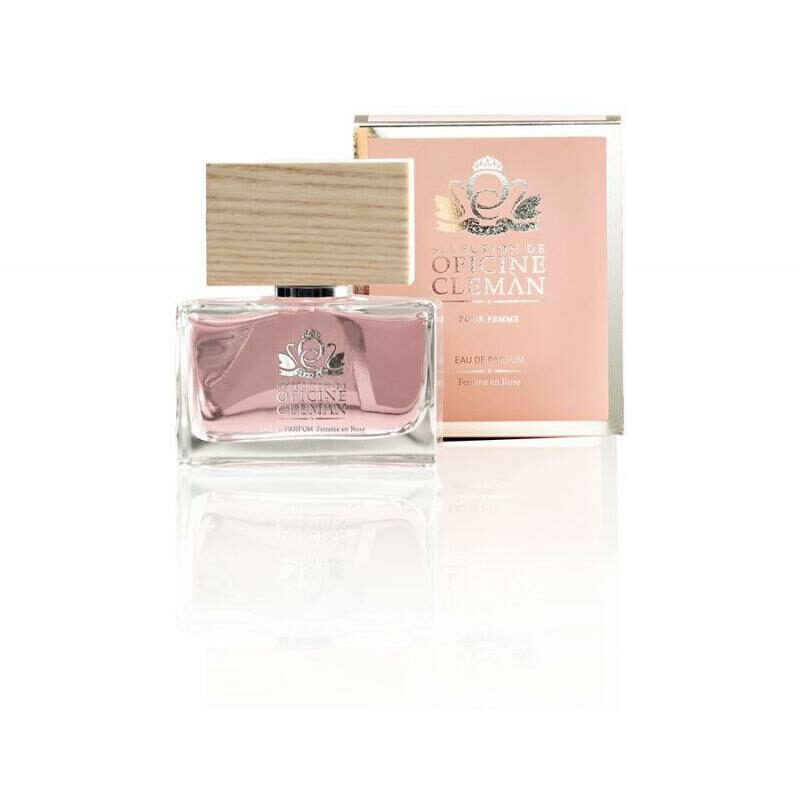Eau de Parfum Femme en Rose - Oficine Cleman