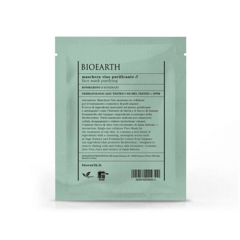 Maschera Viso Purificante - Bioearth