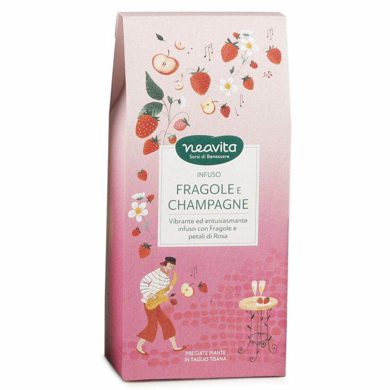 ricarica infuso fragole e champagne neavita