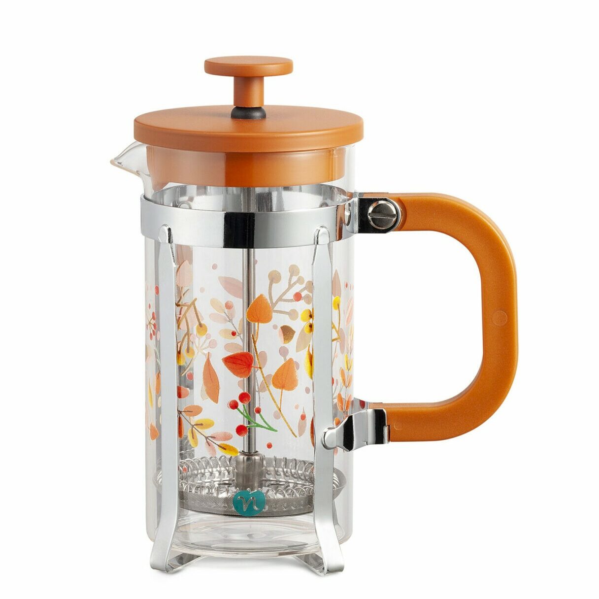 Tisaniera a stantuffo Tea Plunger ARANCIONE Neavita