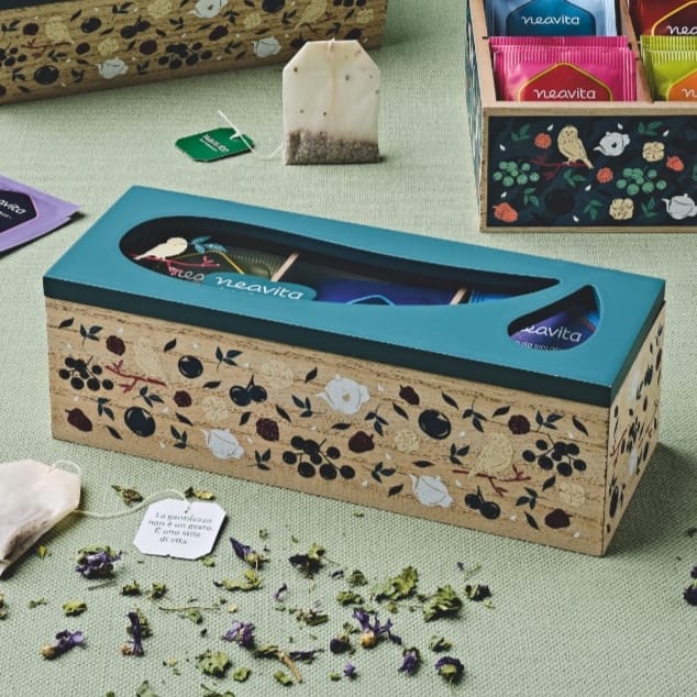 Cofanetto legno BIO VERDE neavita