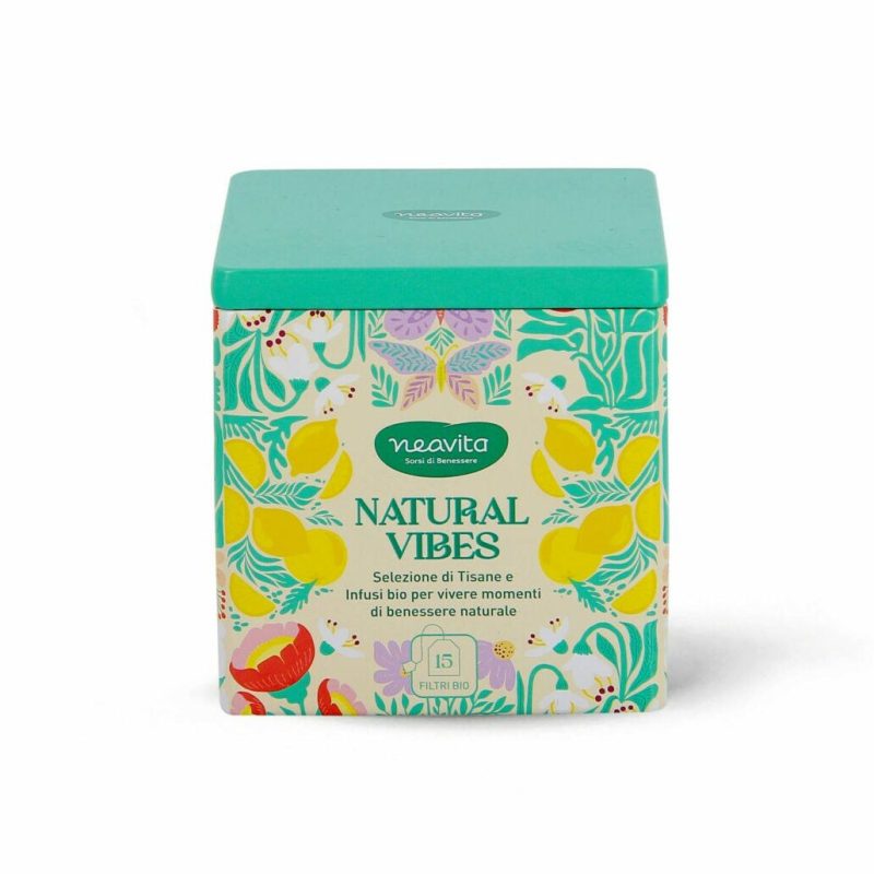 15 Filtri Bio Assortiti in Cofanetto latta NATURAL VIBES - Neavita