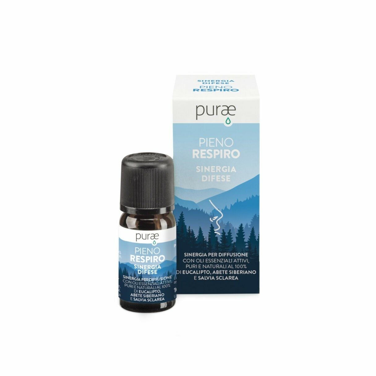 Sinergia DIFESE 10 ml con O.E. Pieno Respiro - PURAE