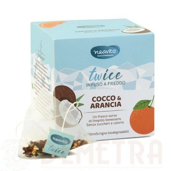 Infuso Twice Cocco e Arancia FiltroScrigno - NEAVITA