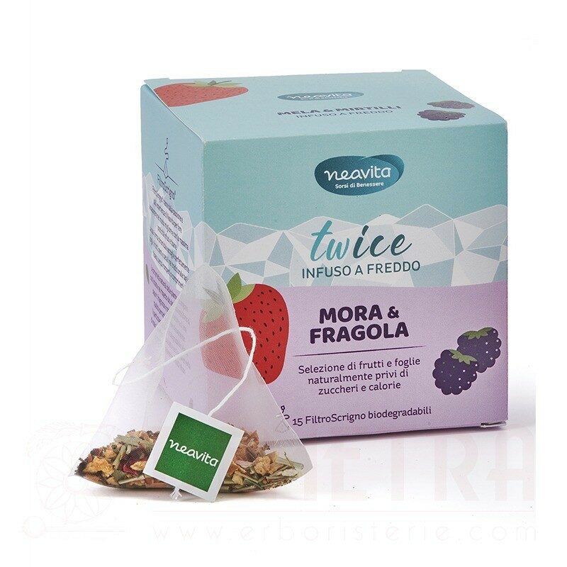 Infuso Twice Mora e Fragola FiltroScrigno - NEAVITA