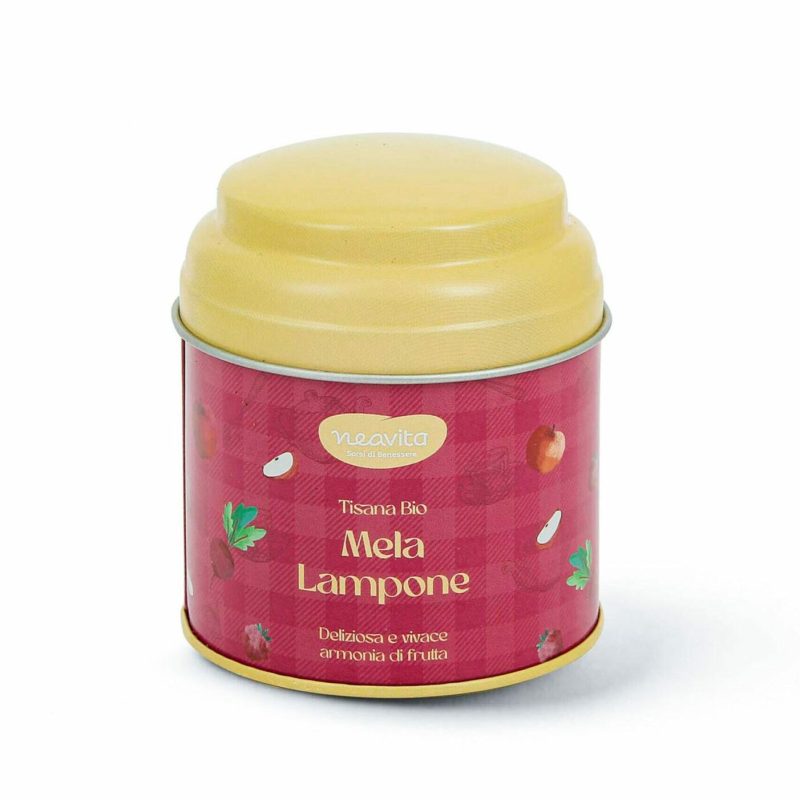 Infuso Mela e Lampone BIO in Barattolo Happy Fruits - Neavita