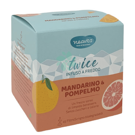 Infuso Twice Mandarino e Pompelmo FiltroScrigno - NEAVITA