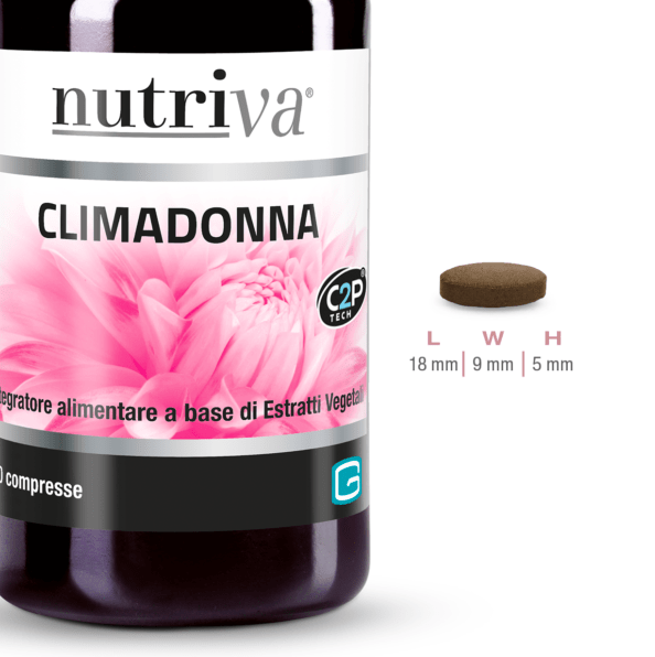 Integratore Climadonna 50 cpr - Nutriva - immagine 2
