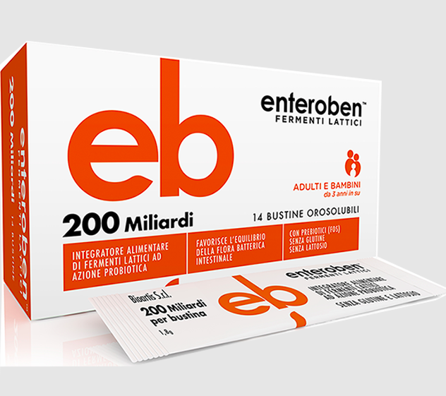 Fermenti lattici 200miliardi Enteroben Herbasi