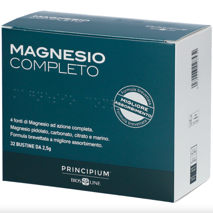 Magnesio Completo Bustine Principium BiosLine Herbasi