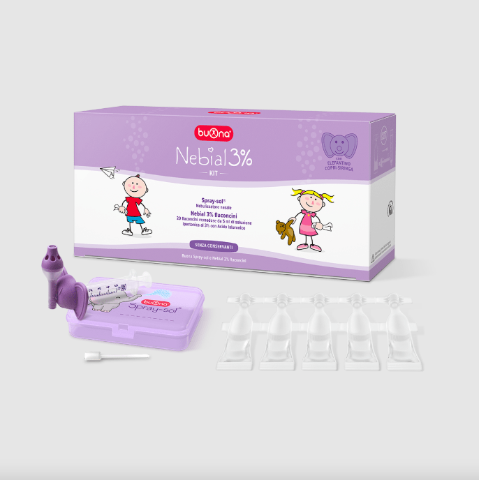 kit Nebial 3% Flaconcini Buona Herbasi