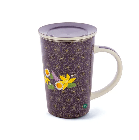 Infusiera dotata di un filtro in acciaio inox che permette una perfetta infusione delle foglie, mantenendo intatti gli aromi e i principi attivi.